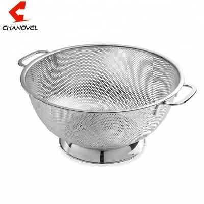 China Sustainable Stainless Steel Drain Strainer Wash Basket for sale