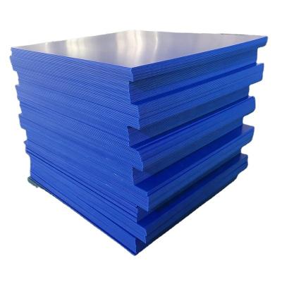 China Eco-friendly Blue Color PP Corrugated Correx Plastic Hollow Sheet PP Sheet For Sale for sale