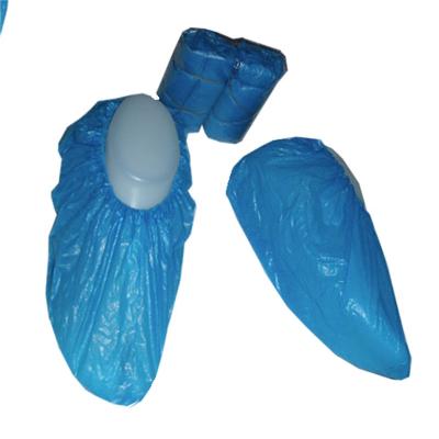 China Topmed lightweight disposable pe shoe cover and CPE shoe cover for sale