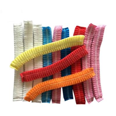 China Doctor Or Visitor Use Factory Price Disposable Colored Nonwoven Tape Clip Cap for sale