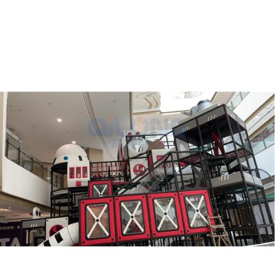 China 2021 New Design 3-12years Old Theme Children Space Indoor Playground In Shopping Mall for sale