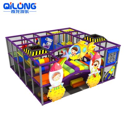 China 2021 Steel Structure Soft Indoor Playground Kids Indoor Space Theme Soft Playground Playground for sale