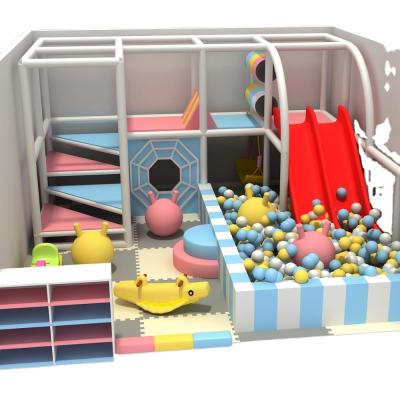 China Steel Structure Customized Kids Home Mini Zone Indoor Playground Indoor Soft Playground Equipment for sale