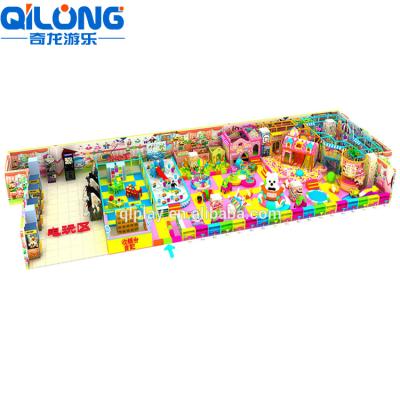 China Steel Structure Candy Center Kids Playground Fence (QL-150428A) for sale