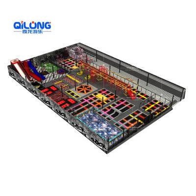 China Free designs as long as given the sizes. Trampoline Park Manufacturer Factory Supply Indoor Gymnasium Trampoline Park for sale