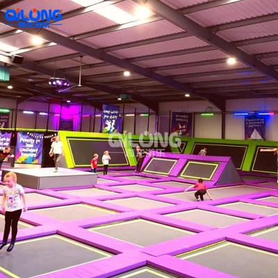 China Free designs as long as given the sizes. Pink Commercial Kids Indoor Trampoline Trampoline Park Manufacturer for sale