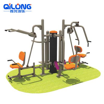 China Body Building Gym Exercise Sports Outdoor Park Adult Combo Fitness Equipment 336*105*200cm for sale