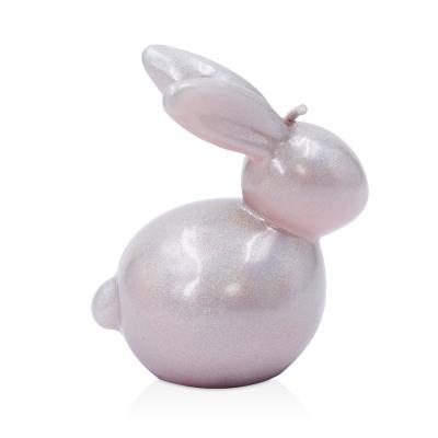 China WAX Wholesale Cheap Handmade Rabbit Candle Easter Decor for sale