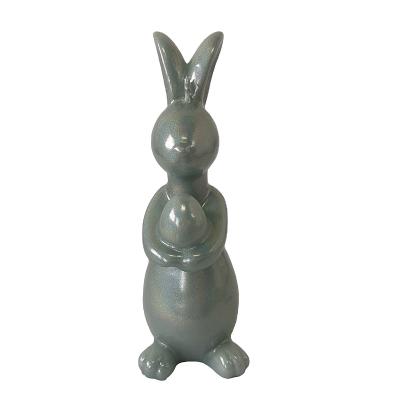 China Classic Promotional Luxury Decorative Rabbit Shaped Paraffin Candle Flickering Candle for sale