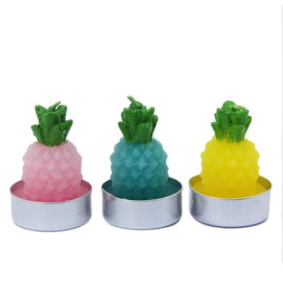 China Small handmade mini paraffin dessert aroma flameless bulk candles for sale