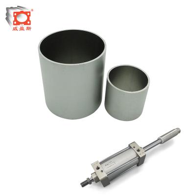 China Factory Anodized Extruded Round Polished Aluminum Profile Honed Pneumatic Cylinder Tube For SC Square for sale