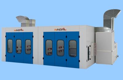 China Diesel Heat energy Industrial Large Spray Booth, Bus Or Auto Painting Drying Room for sale