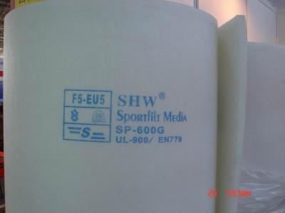 China High Efficiency Ceiling Filter Of Spray Booth Parts for sale