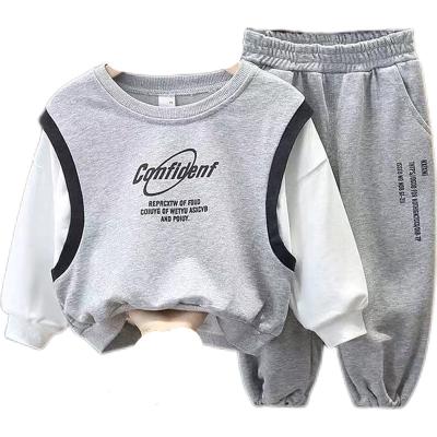 China Leisure Kids Clothing Sets Baby Boy Dressing Sets and Casual Pants 2pcs Set Baby Boy Clothing Sets for sale