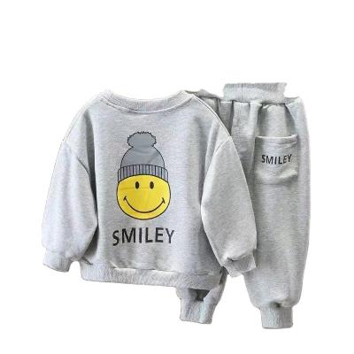 China Leisure 2021 new net red children fashionable children's suit men's spring and autumn baby clothes sports sweaters for sale