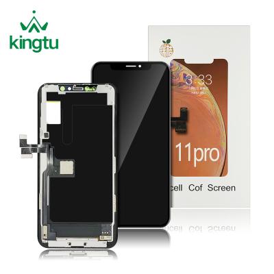 China TFT LCD Show High Quality TFT Digitizer Assembly Replacement Mobile Phone Parts LCD Display For Apple Iphone 11Pro Screen Clone for sale