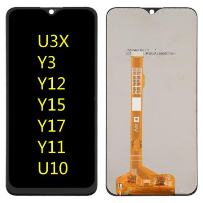 China Broken Fix Phone Screen LCD Screen & Full Digit Converter Assembly For vivo U3X Y3 Y12 Y15 Y17 Y11 U10 LCD Display for sale