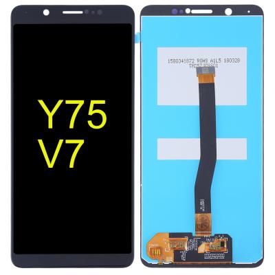 China Phone LCD Screen Replacment Mobile Phone Touch Screen LCD Display Digitizer Assembly For Vivo Y75 V7 Ori Screen Parts 1718 for sale