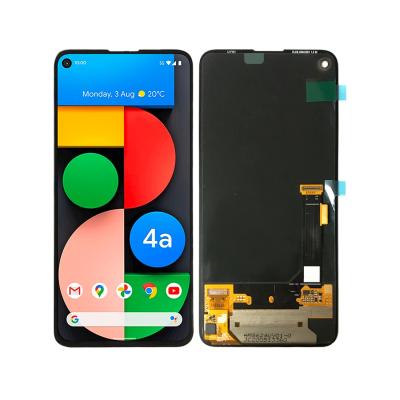 China Accessories Original AMOLED Pixel LCD Touch Screen Display 4a 5G GD1YQ G025I Ekran Frame Replacement DE Pantalla For Google For Google Piexl 4a 5G for sale