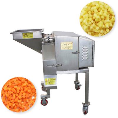 China Multifunctional Slicer Industry Green Potato Vegetable Cutter Carrot Pepper Cabbage Machine Cutter Dicing Machine for sale