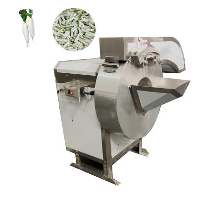 China Efficient Vegetable Fruit Chip Strip Cutter Machine French Fred Chip Produce Line Slicer Potato for sale