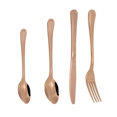 China Sustainable Profession Manufacturer OEM Brand Custom Cutlery Set Stainless Steel for sale