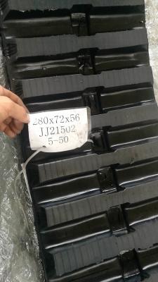 中国 Rubber Track 280x72x64 Construction Machinery Parts Excavator Mini Excavator Rubber Track 販売のため