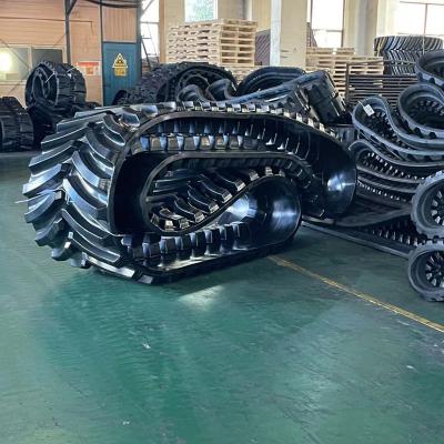 China Landbouwtractor Rubber Track Belts 25