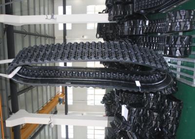 China Komatsu  225t Eco Jcb Excavator Rubber Tracks Width 450 * Pitch 86 * Links 56 for sale