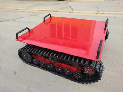 China Length 1100mm Lightweight Farm Rubber Track Undercarriage for sale