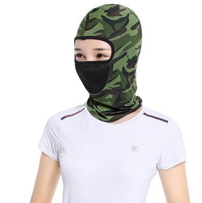 China COMMON Face Outdoor Multifunctional Unisex Face Balaclava Scarf Men Women Balaclava Camouflage Dustproof Hat for sale