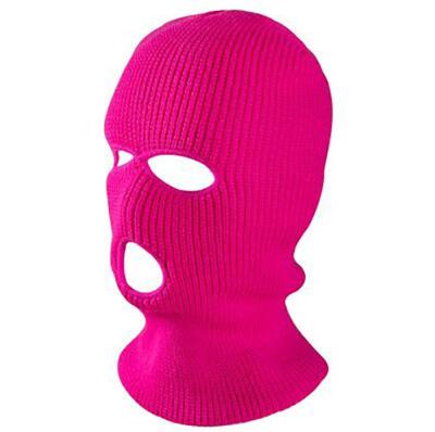 China JOINT Custom Knit Balaclava Cap Outdoor Thermal 3 Hole Full Face Knit Ski Mask Beanie Hat for sale