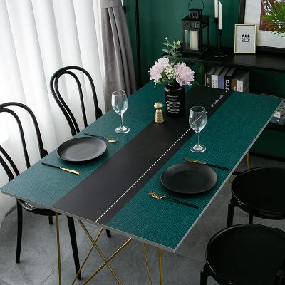 China Waterproof furniture cover leather table protector High quality Rectangular waterproof tablecloths for sale