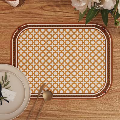 China Custom Printed Dining Table High Quality Viable Mat Food Grade Baby Placemat for sale