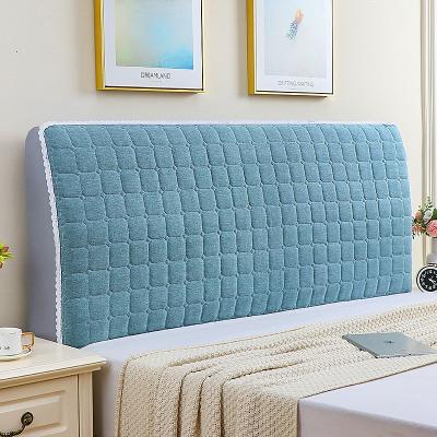 China Single Headboard Cover Soft For Bedroom Comfortable Stretch All Included Protector Cover Bed Headboard Cover for sale