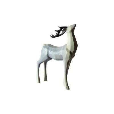 China Modern Creative Ornaments Gifts Art Resin Elks Living Room Decoration Home Crafts Study Porch Wine Cabinet Ornaments for sale