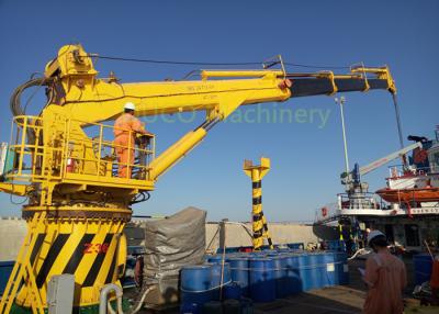 Chine Grue hydraulique marine télescopique de 30 M avec la classe d'ABS et les composants avancés à vendre