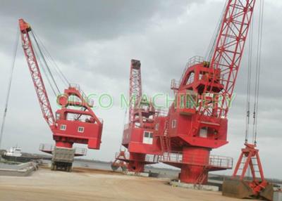 Chine Grue de port de boom de trellis résistance à l'impact de 25 tonnes fonctionnant sans à-coup à vendre