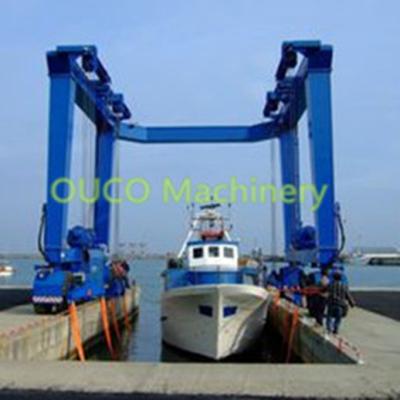 China Yacht Repair Mobile Crane Seaport Harbour Crane Steel Structure Good Performance for sale