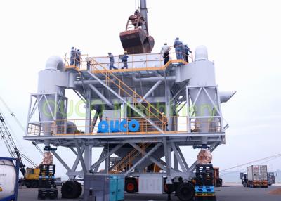 Chine Trémie en bois de manipulation matérielle Eco de granule par le chargement de camion dans la décharge de port à vendre