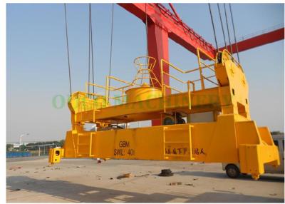 China Automatische Electro - Hydraulische Containerverspreider voor 40ft/20ft Container Te koop