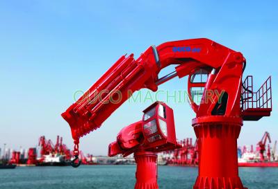 China Boom-Kran 15m/Min Hydraulic Lifting Cargoes Articulating zu verkaufen