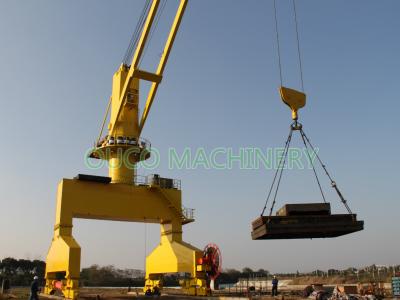 China 35m de Haven Crane On Ship Deck van Ladingsmarine handling port 160kw Te koop