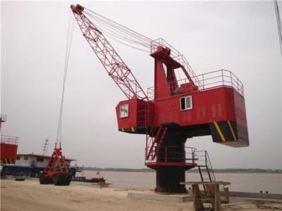 China 20 ton 160kw Vaste Ladingsmarine crane harbour Te koop