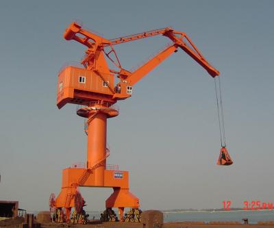 China 160kw 20T 30M Cargo Lifting Harbour Crane For Vessel Te koop