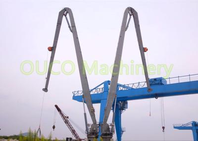 China 3T20M Knuckle Boom Marine Deck Crane For Sea Haven Te koop