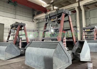 China Radio Control Bulk Cargo Clamshell Bucket Grab For Crane for sale