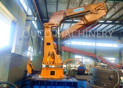 China Crescimento telescópico Marine Deck Crane For Hoisting da junta 2.2T10M à venda