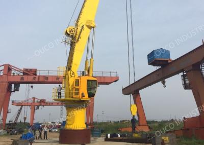 China ABS steifes Diplomsystem 15T 20M Boom-Marine Cranes HPU zu verkaufen