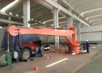 China 9m Radius-hydraulischer steifer Boom Marine Crane For Ship Pedestal zu verkaufen